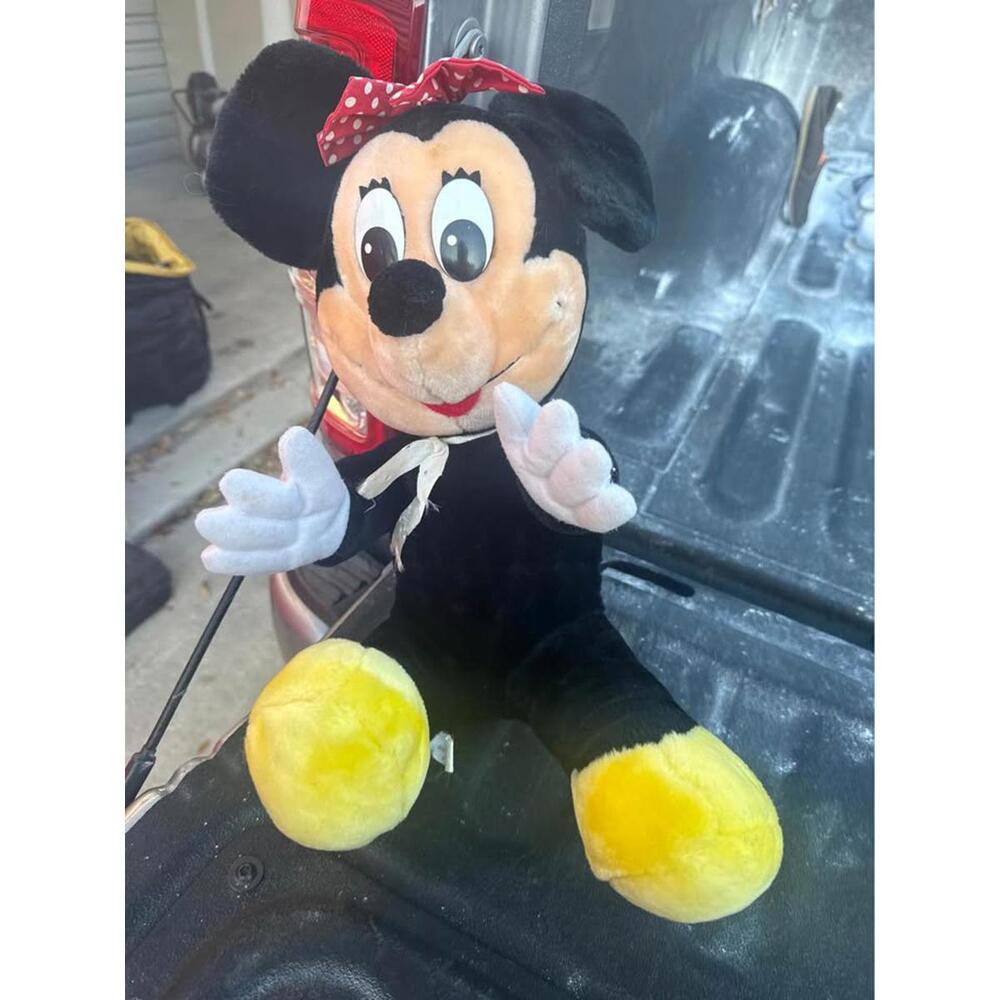 Vintage Minnie Mouse Plush Disney Parks Canasa Korea‎ 1980s Walt Disney World